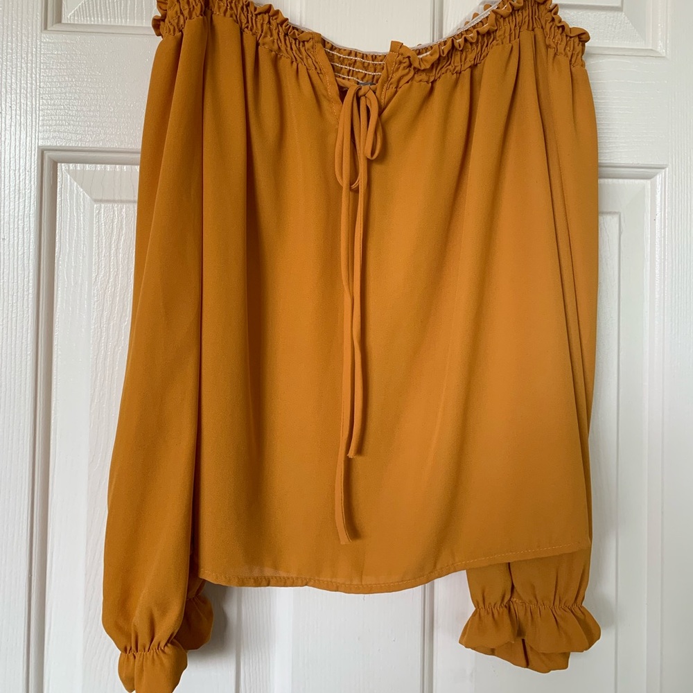 Long sleeve blouse